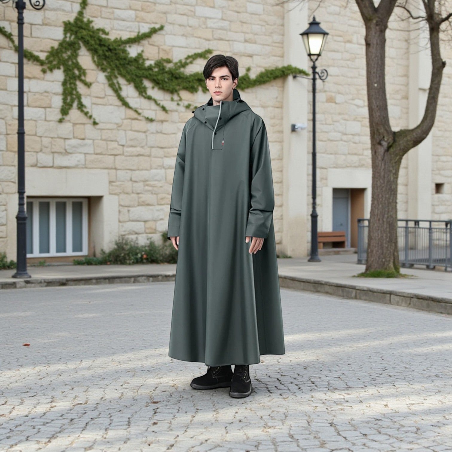 Poncho pluie homme Image