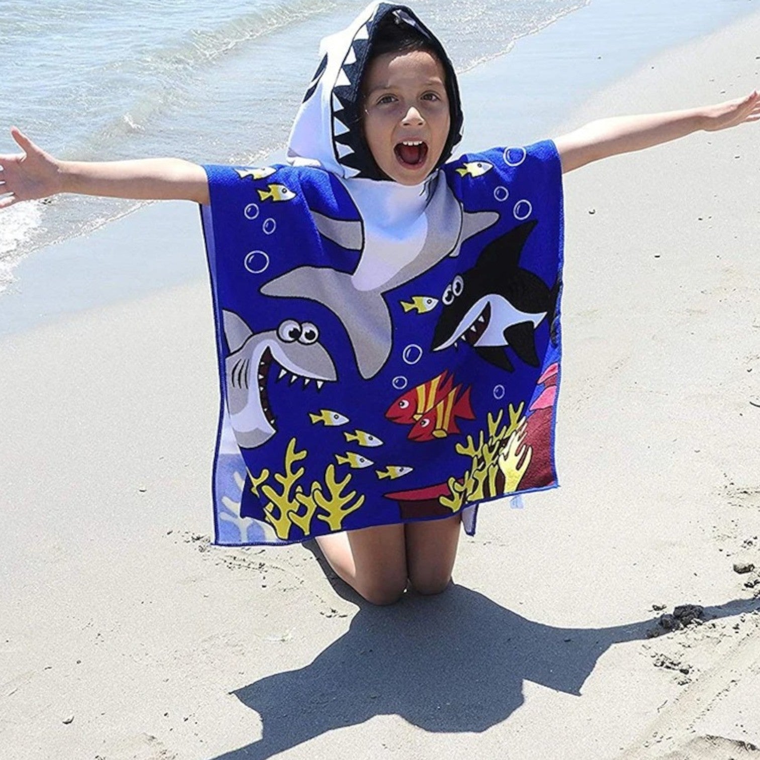 Poncho plage enfant Image