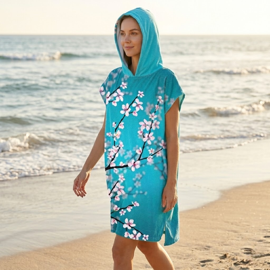 Poncho plage femme Naori