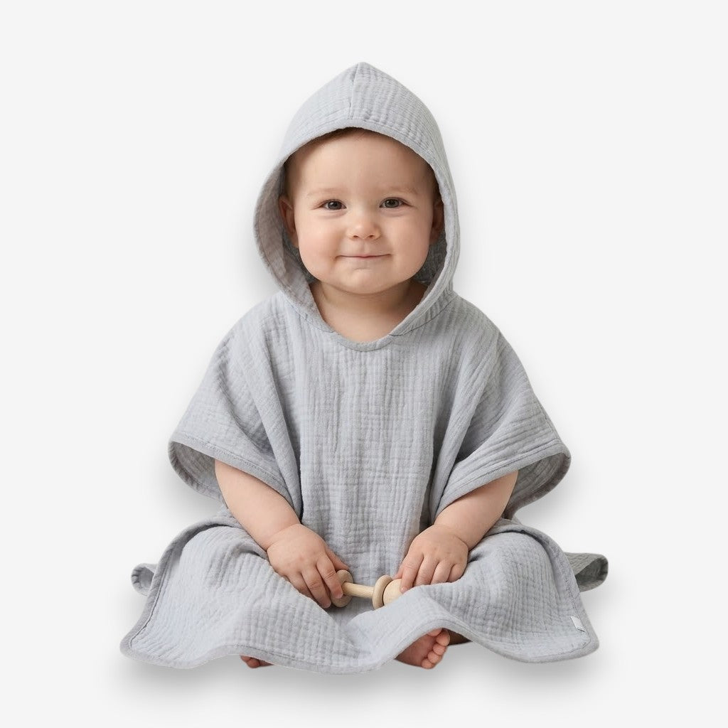 Poncho bain bébé