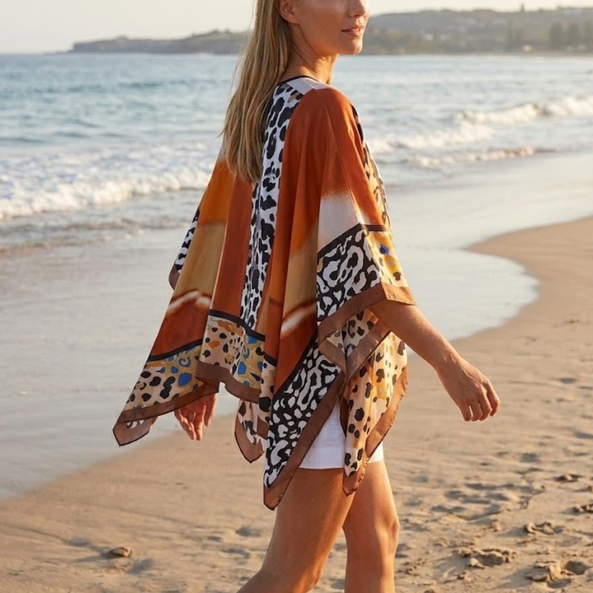 Poncho été femme Orina