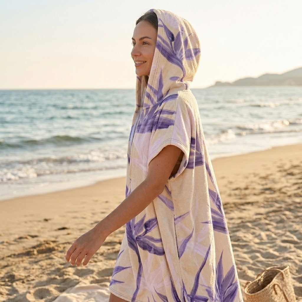 Poncho de bain femme Zelya