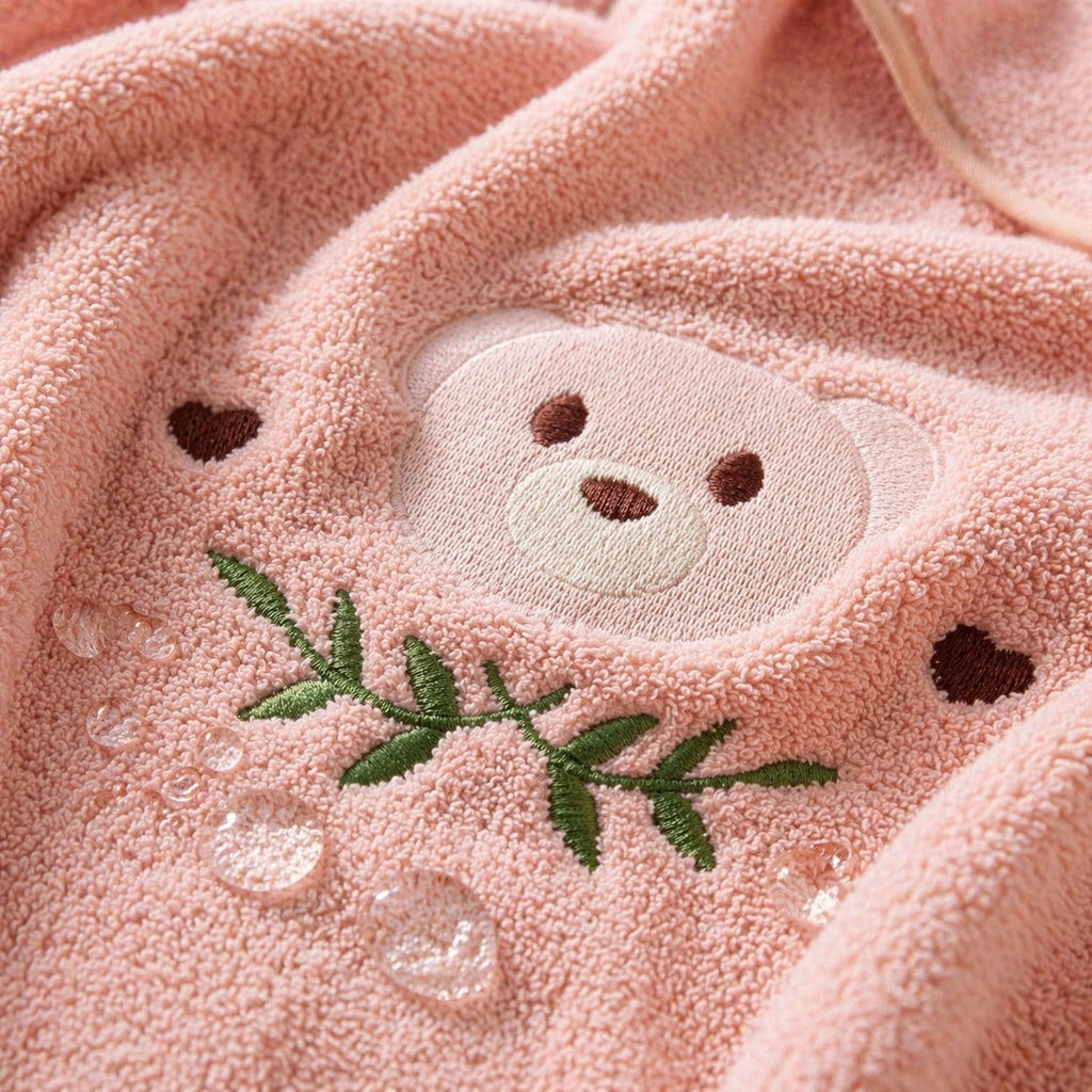 Poncho bébé plage