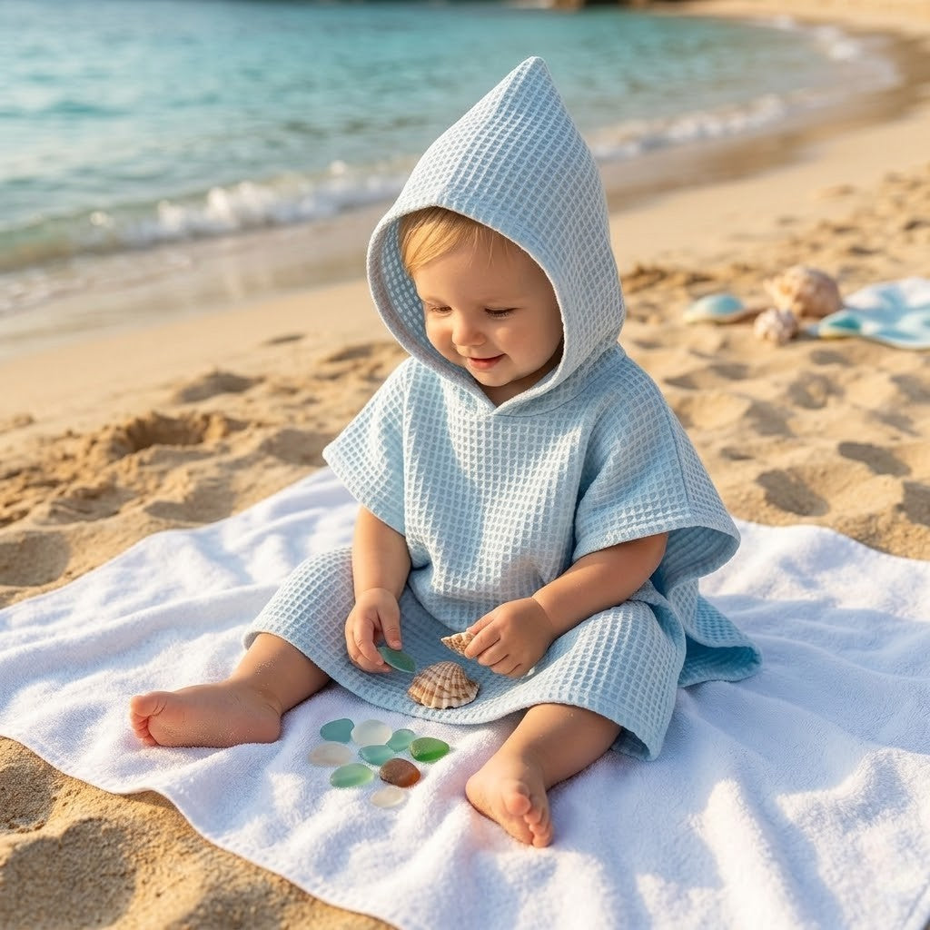Poncho de bain pour bébé
