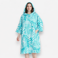 Poncho surf femme tropical