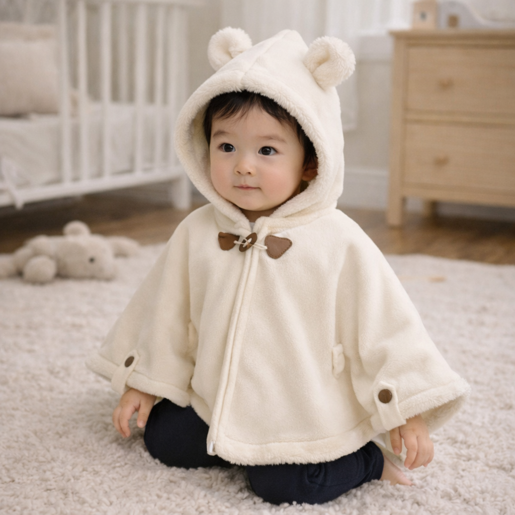 Poncho Bébé Petit Nuage