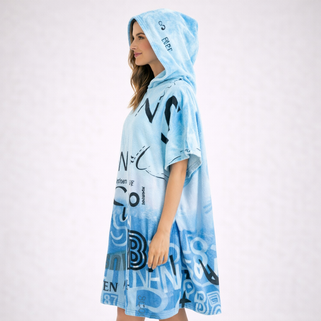 Poncho de bain femme vibes