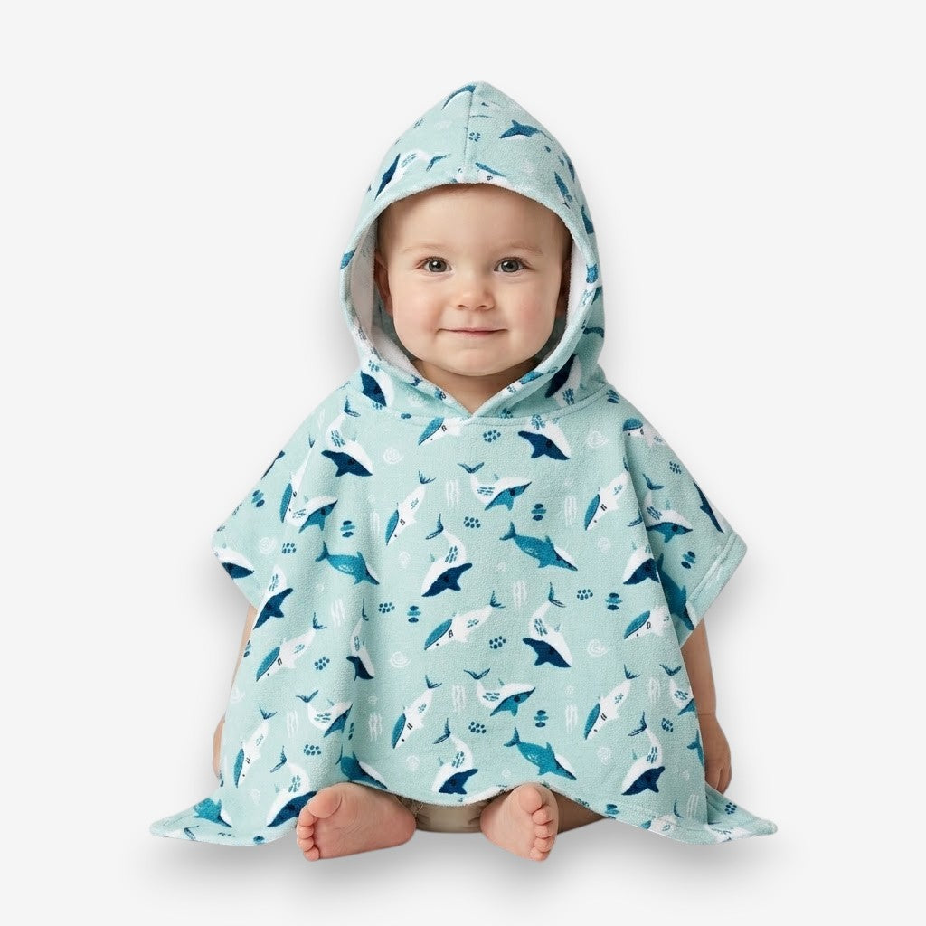 Poncho bébé été