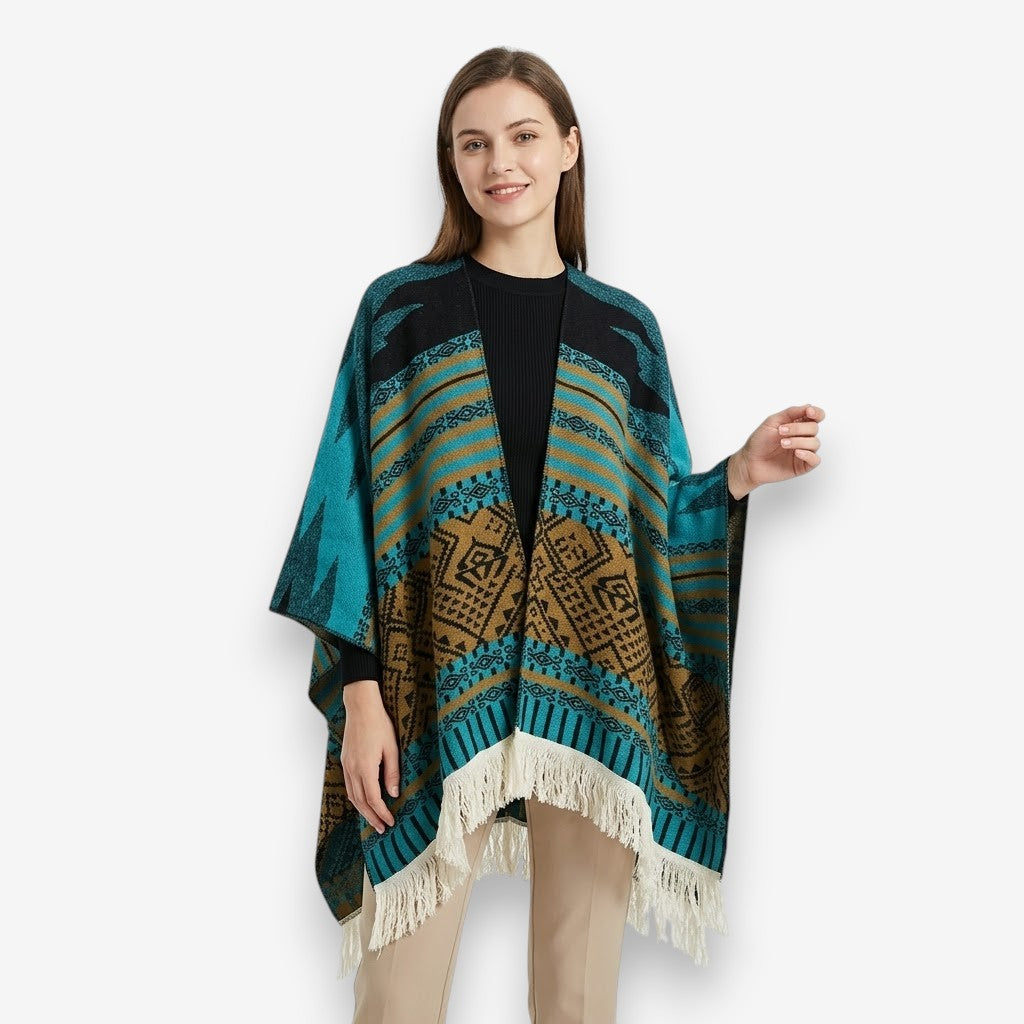 Poncho tendance femme Paréo