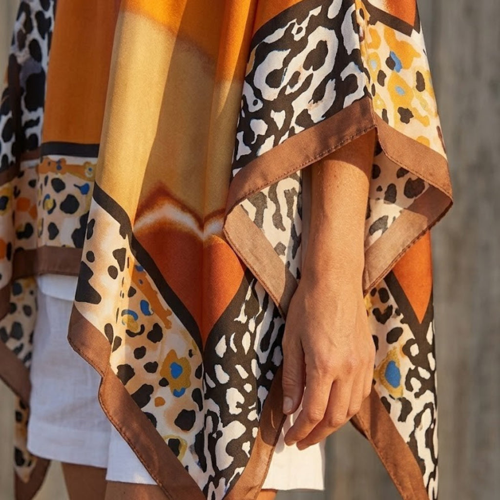 Poncho été femme Orina
