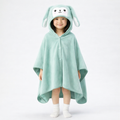 Poncho de bain enfant esprit lapin