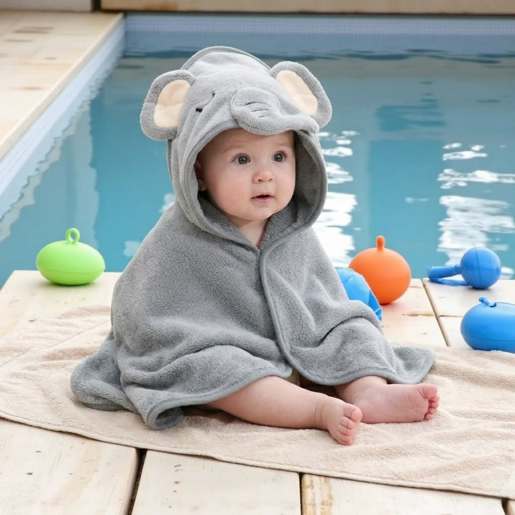 Poncho bébé confort