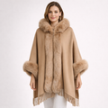 Poncho tendance femme grand confort