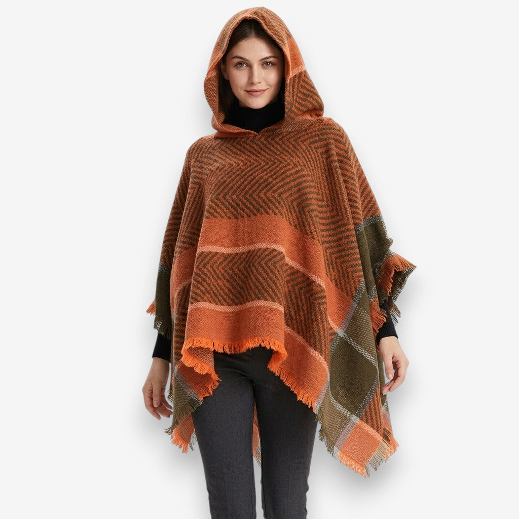 Poncho tendance femme Olyra
