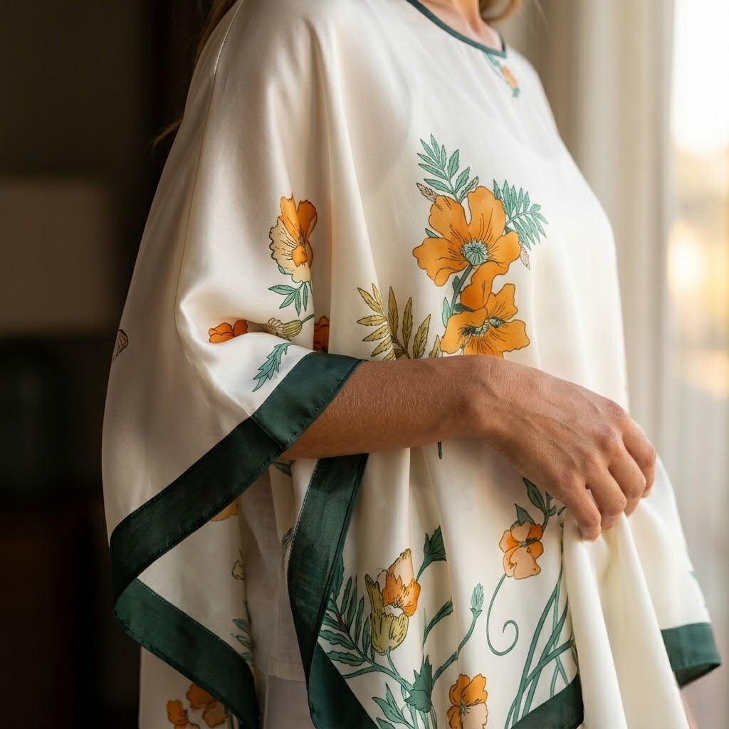 Poncho été femme Floraya