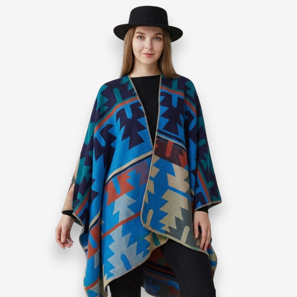 Poncho tendance femme Elira