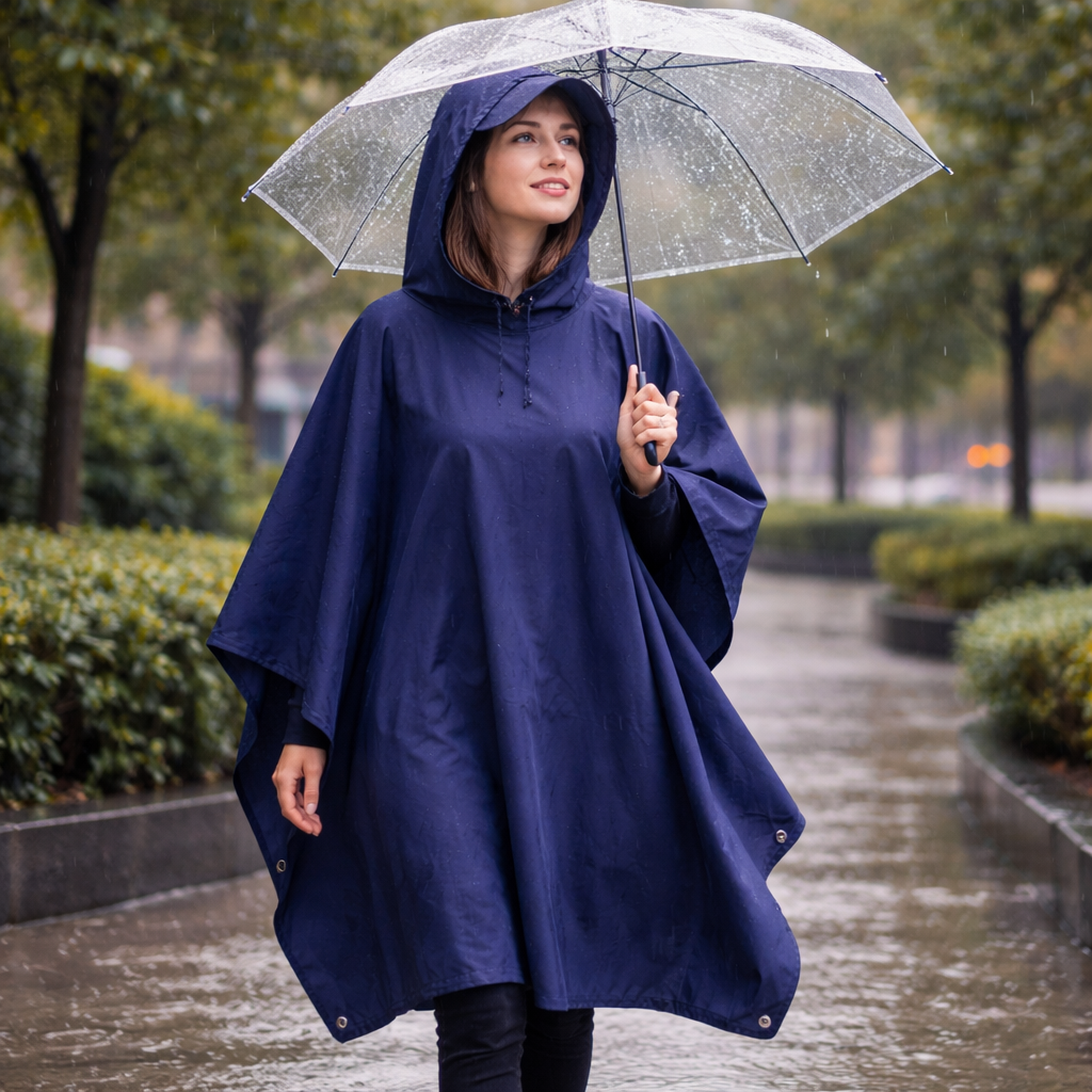 Poncho pluie compact