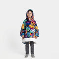 Poncho polaire enfant halloween