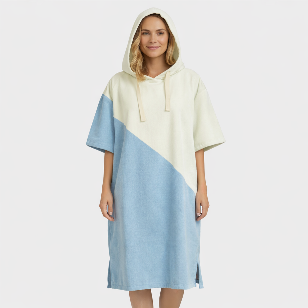 Poncho de bain femme design