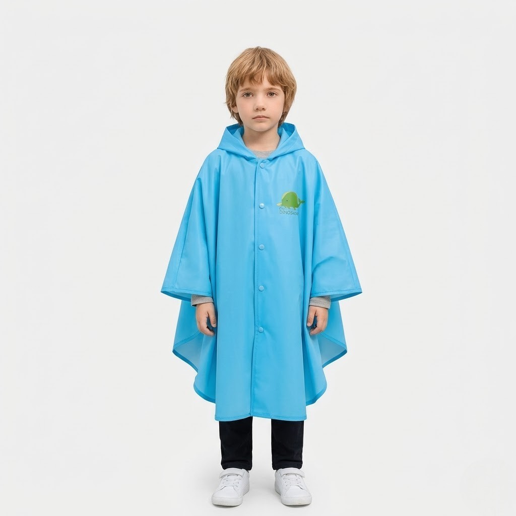 Poncho pluie enfant protection renforcé