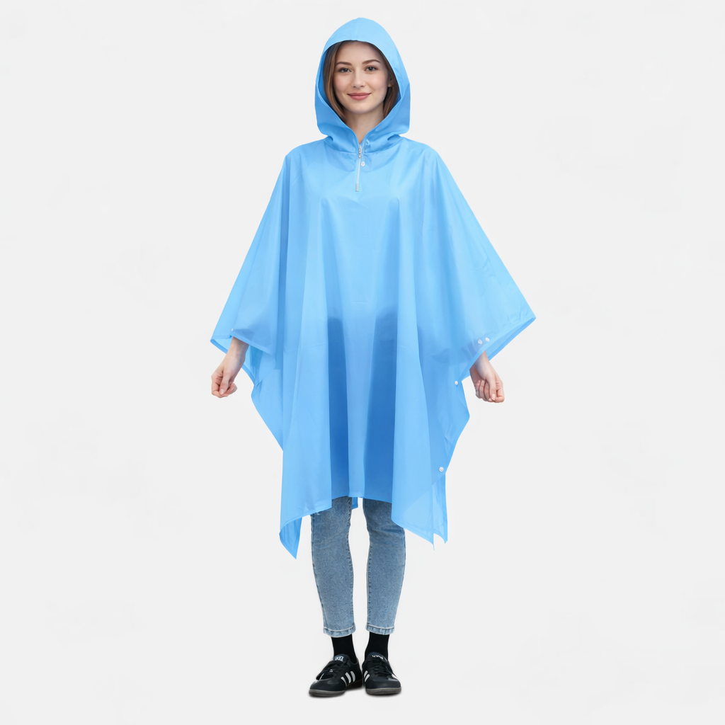 Poncho pluie femme léger