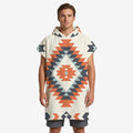 Poncho plage homme totem