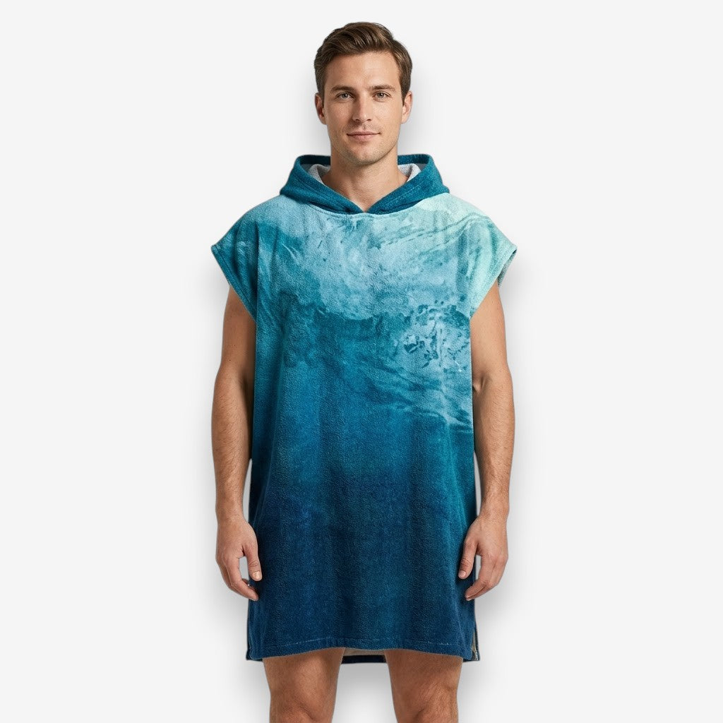 Poncho plage homme Nautis