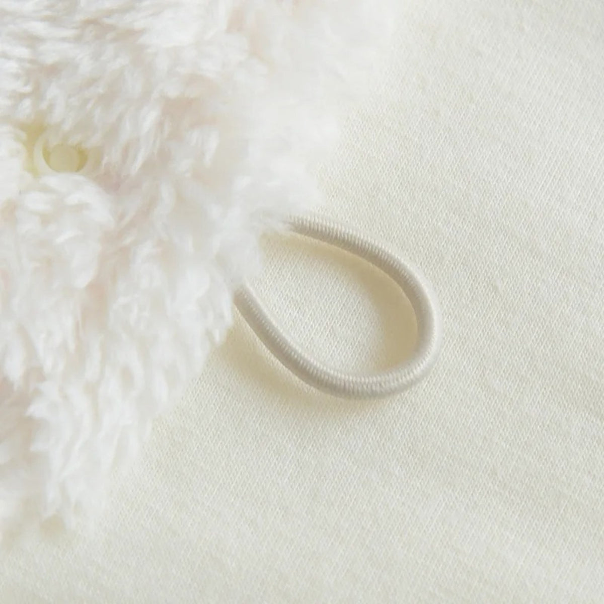 Poncho chaud bébé motif ourson