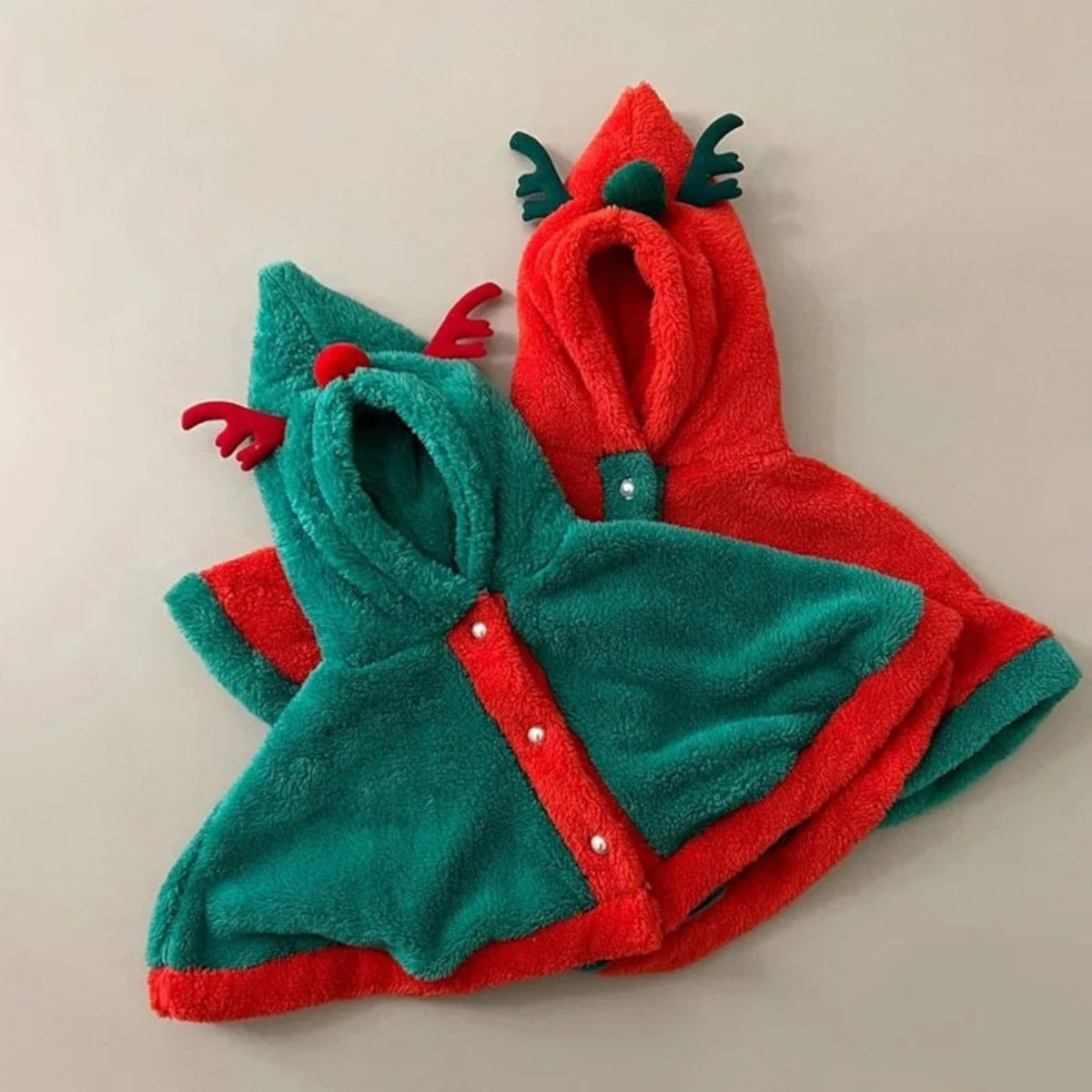 Poncho polaire bébé