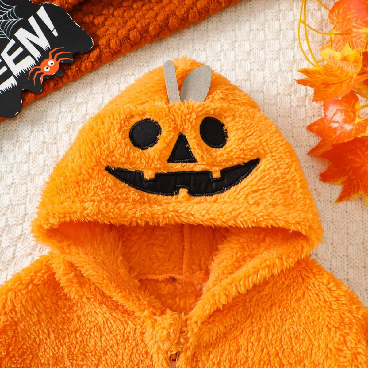 Poncho bébé halloween