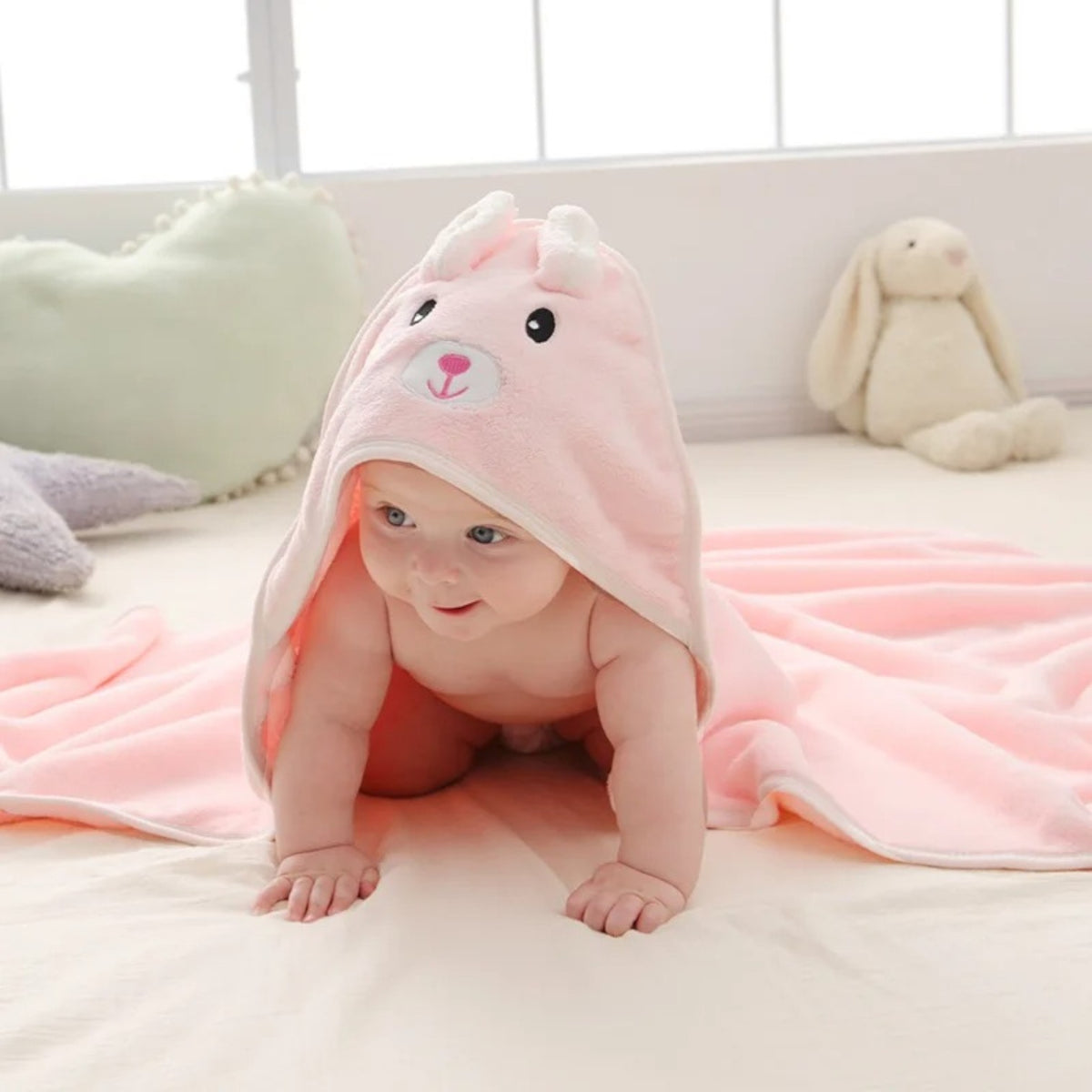 Poncho piscine bebe