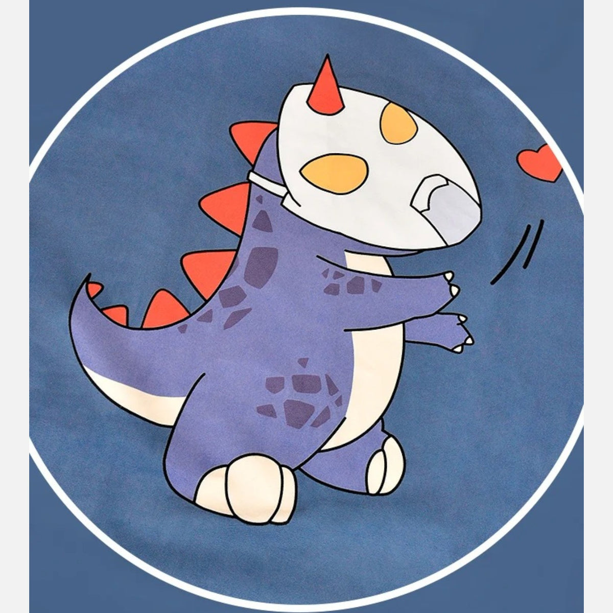 Poncho plage enfant avec capuche dinosaure