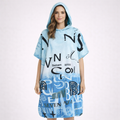 Poncho de bain femme vibes