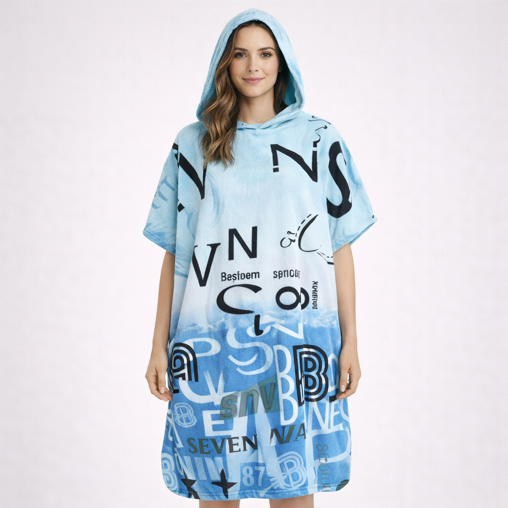 Poncho de bain femme vibes