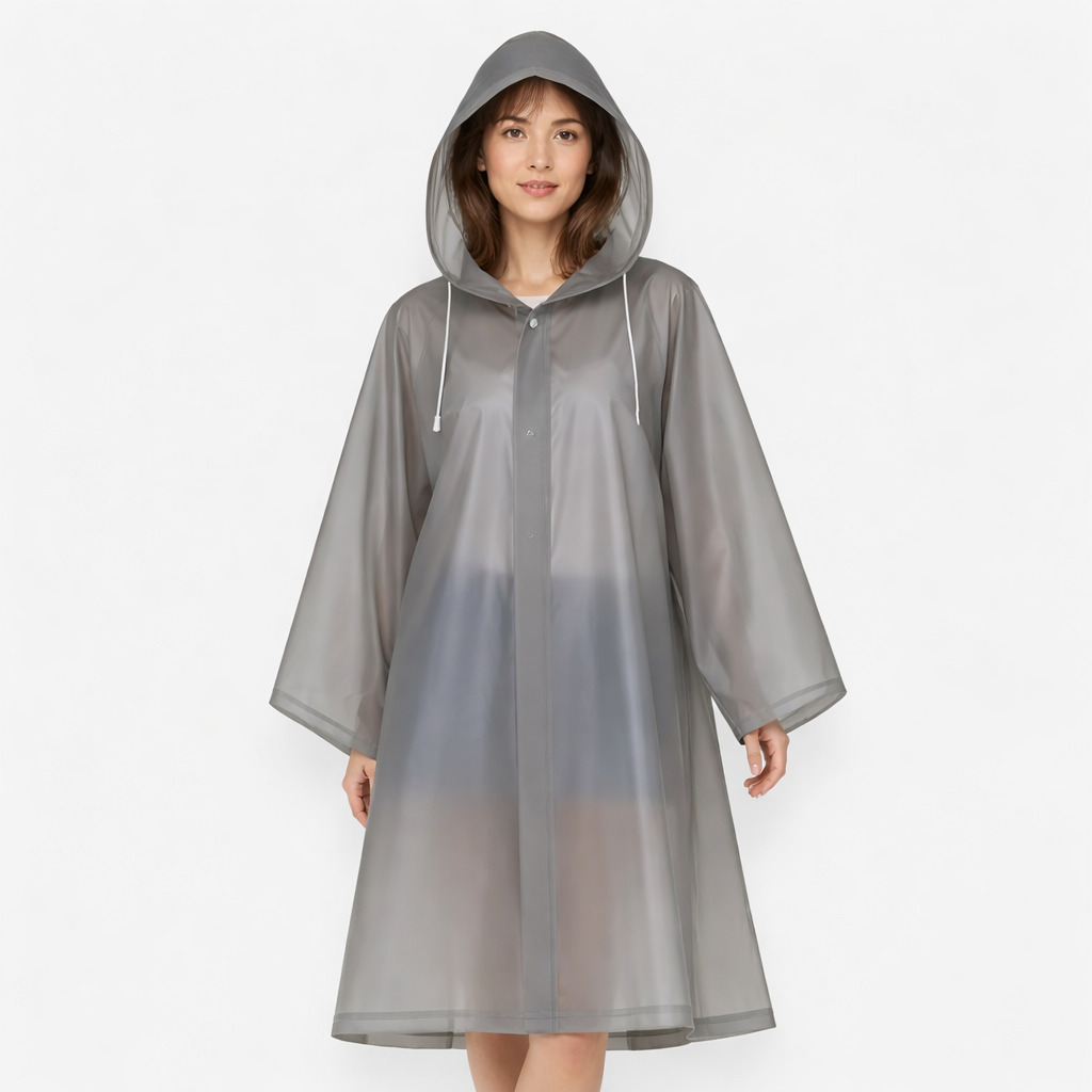 Poncho pluie femme confort