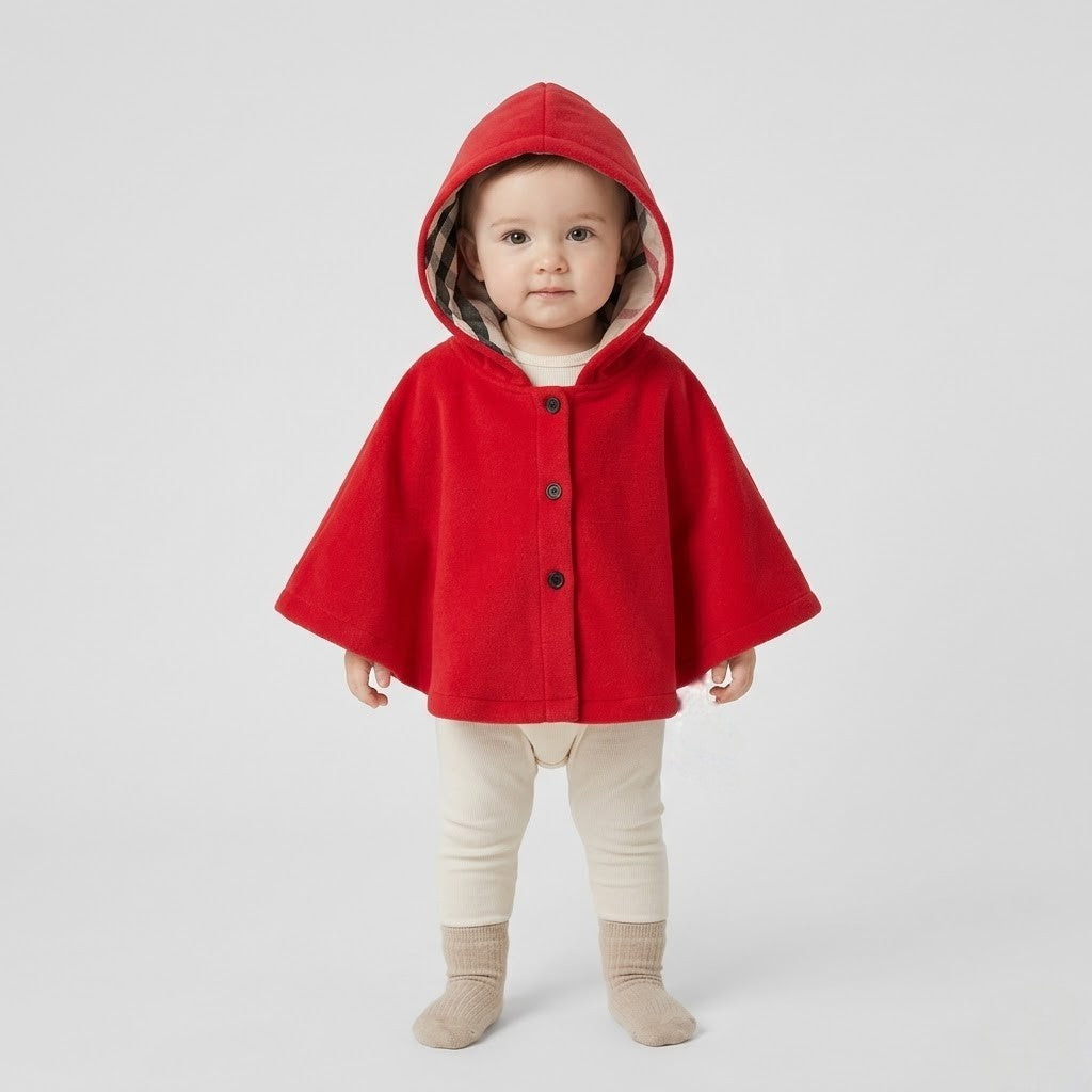 Poncho chaud bébé voyage