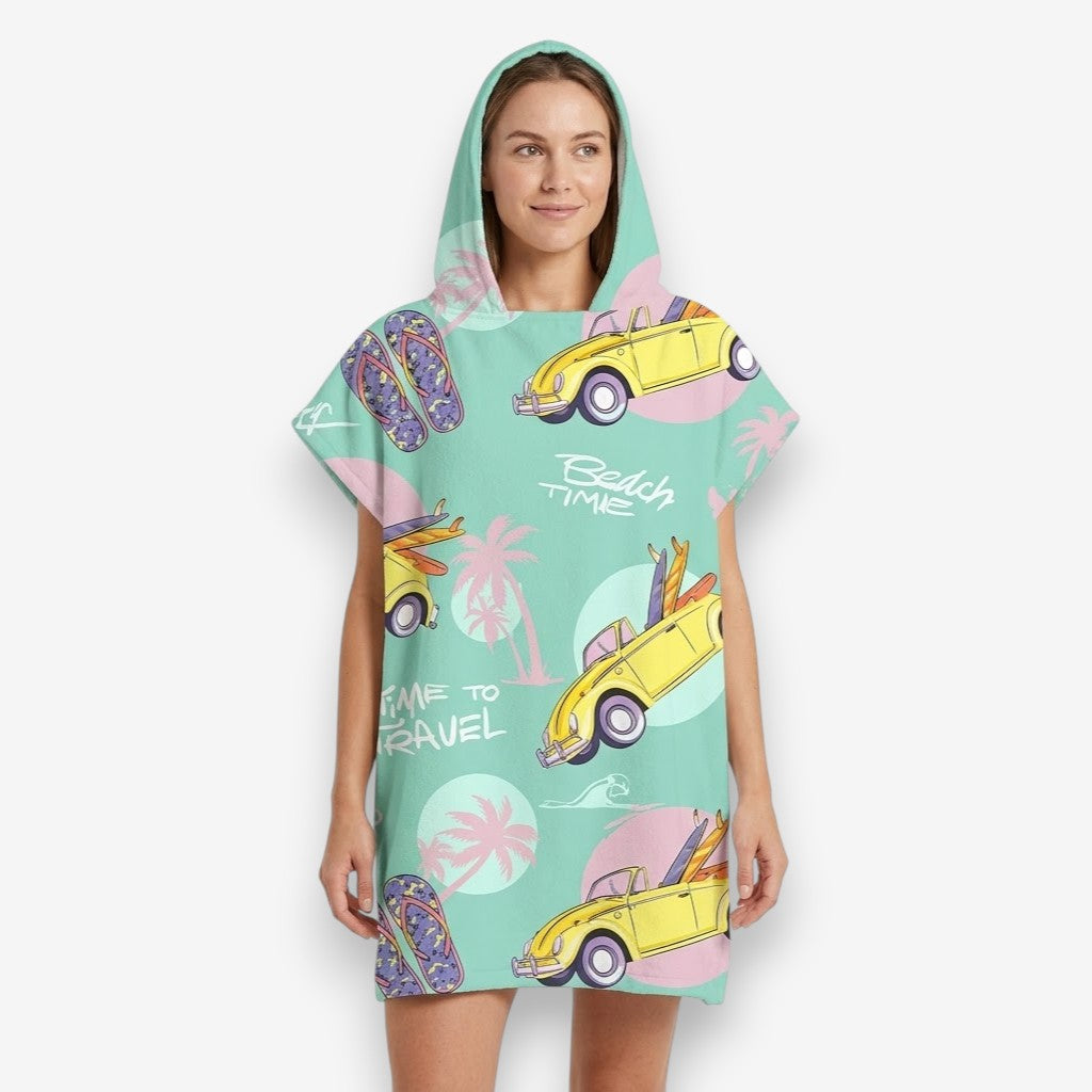 Poncho surf femme Breezy