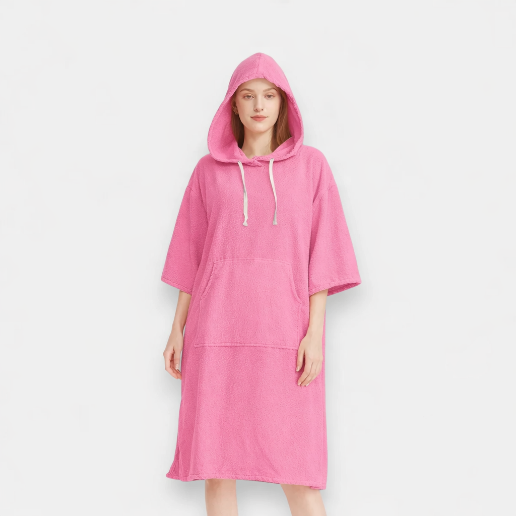 Poncho de bain femme style décontracté