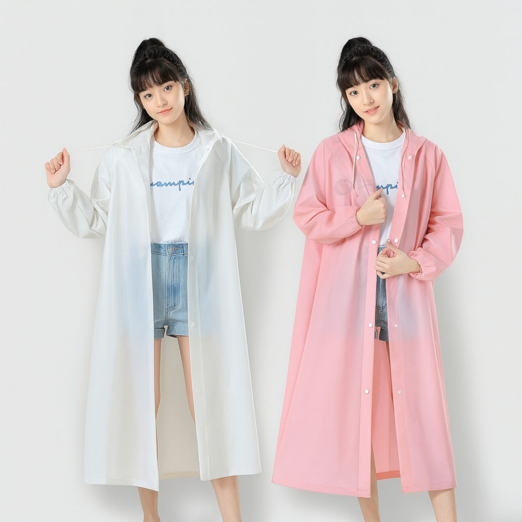 Poncho pluie femme confort