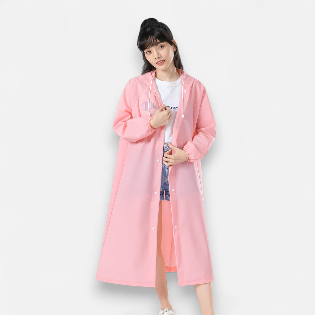 Poncho pluie femme confort