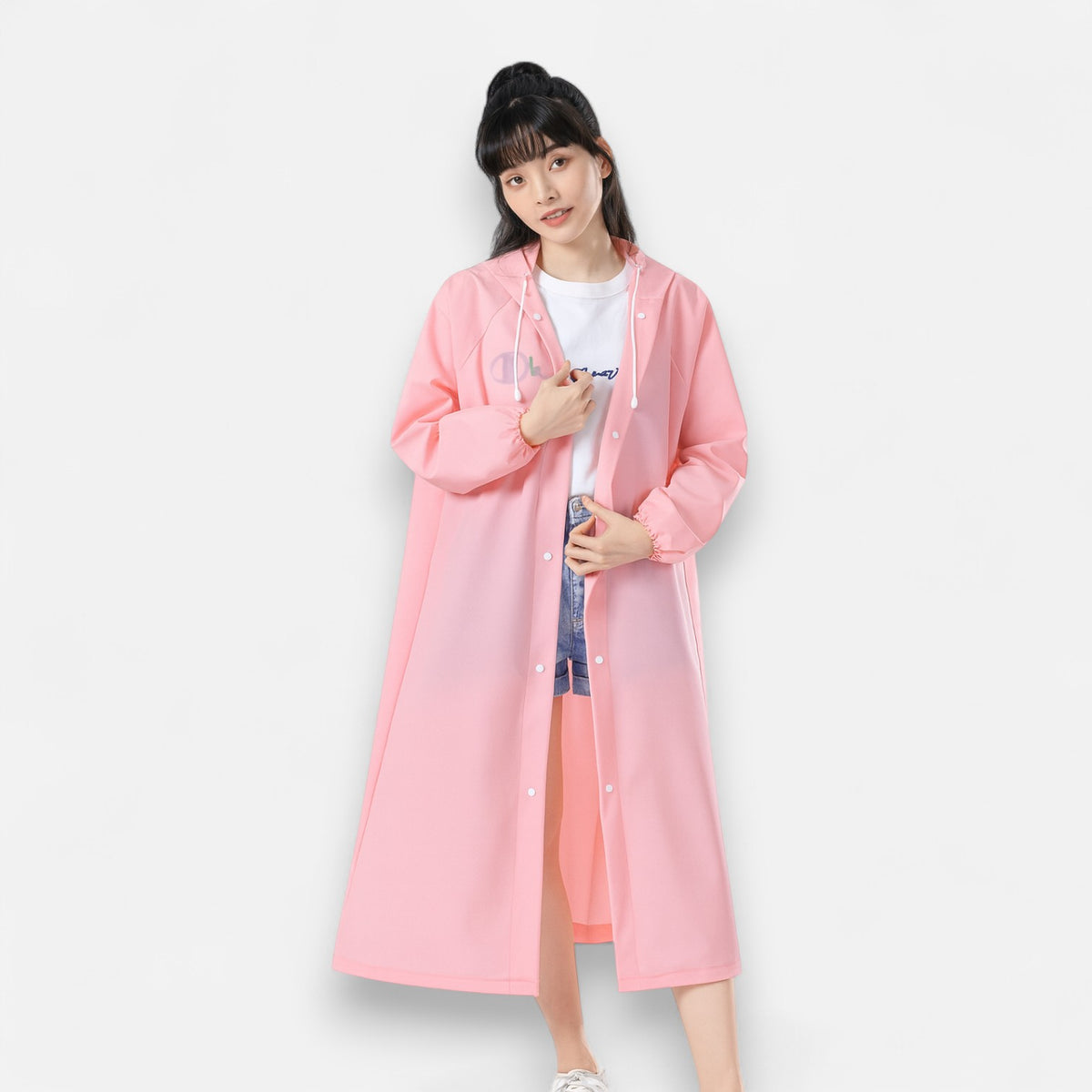 Poncho pluie femme confort