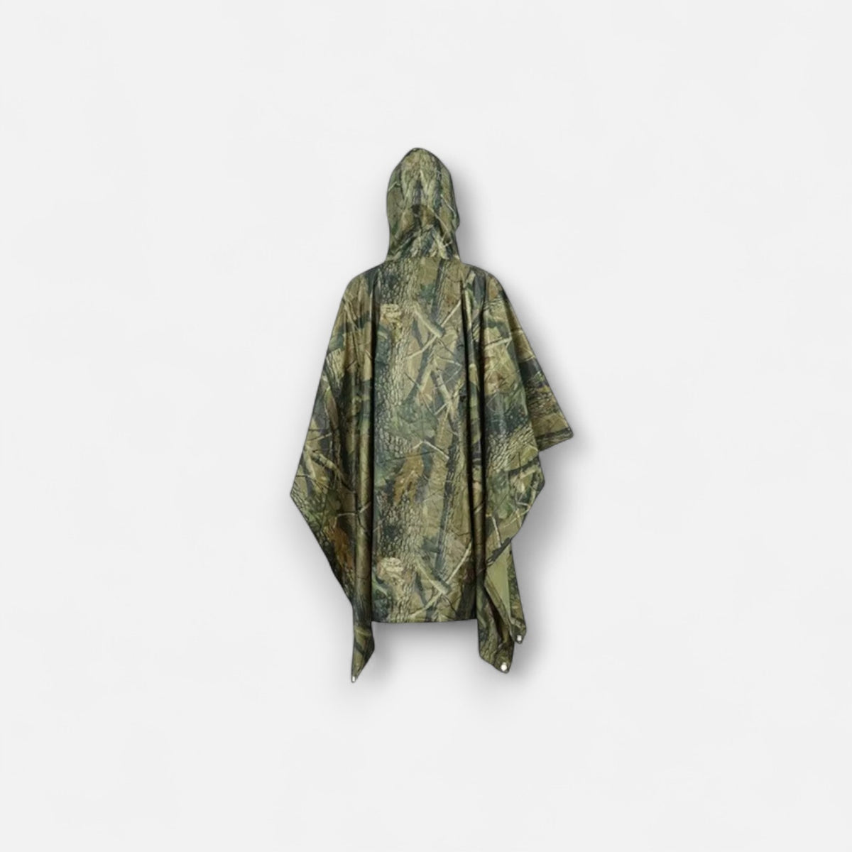 Poncho pluie homme camouflage forêt