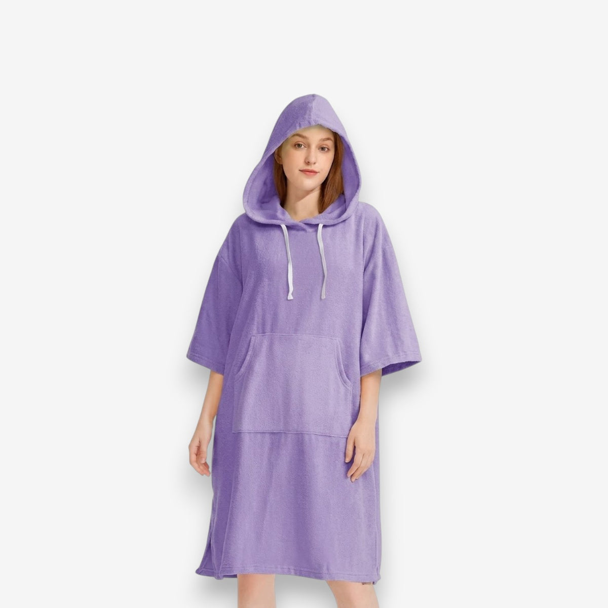 Poncho de bain femme style décontracté