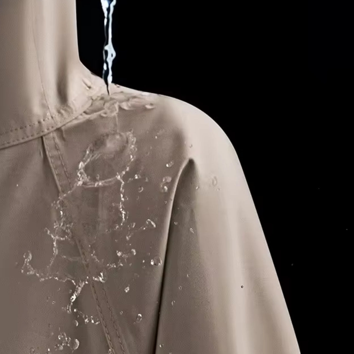 Poncho pluie femme tendance long