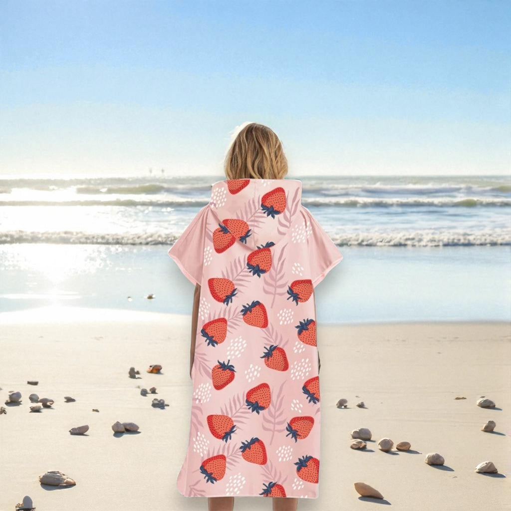 Poncho surf femme pratique