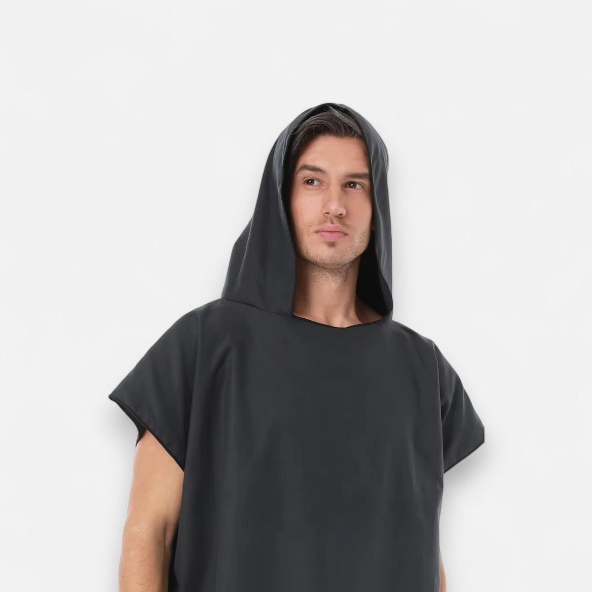 Poncho surf homme noir