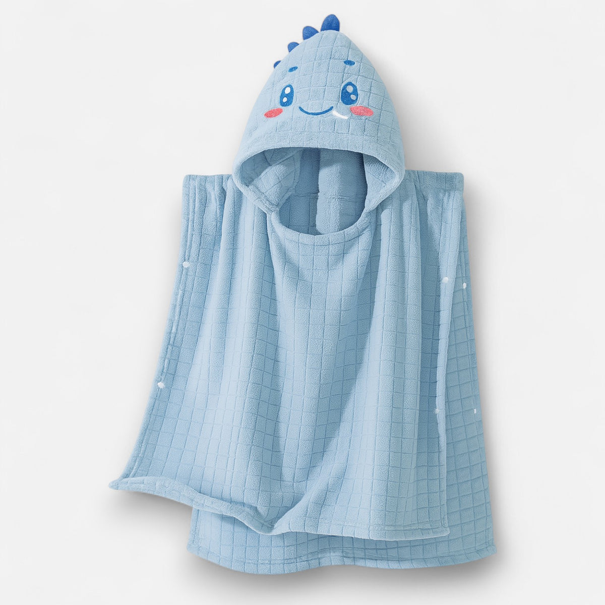 Poncho plage bébé dinosaure