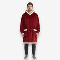 Poncho polaire homme chaud
