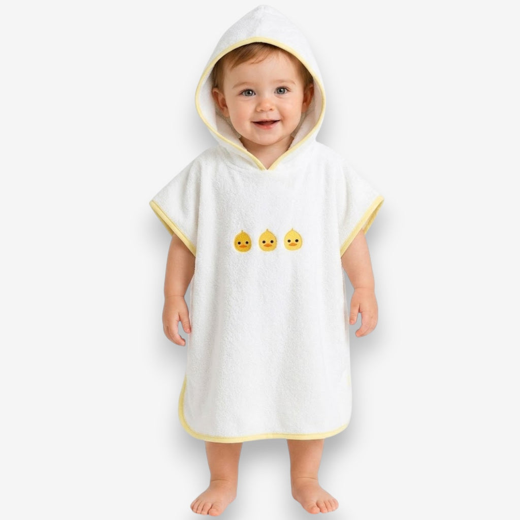 Poncho bébé plage
