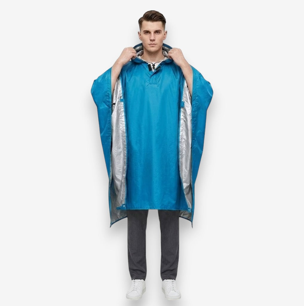 Poncho pluie homme coupe-vent